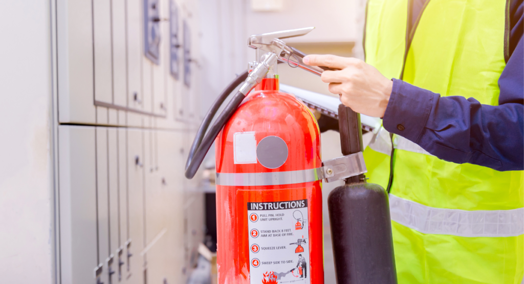 how to inspect Fire Extinguisher Inspection
